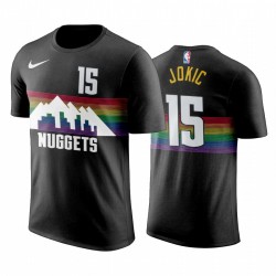 Nikola Jokic Denver Nuggets City Edition Negro Camiseta