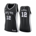 Lamarcus Aldridge San Antonio Spurs # 12 icon Camisetas de mujer - Negro