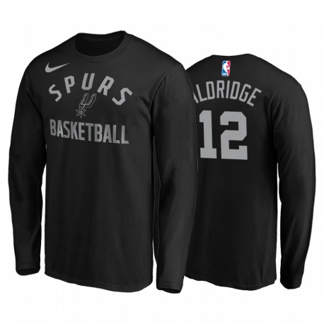 San Antonio Spurs Lamarcus Aldridge Team Pride Camiseta de manga larga