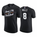 Patty Mills 2020-21 Spurs # 8 City Edition Negro Camiseta Historia
