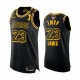 Lebron James Los Angeles Lakers 2020 FMVP Black Camisetas Trophy Logo Mamba Edition