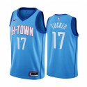 P.J. Tucker Houston Rockets 2020-21 Ciudad azul Camisetas H-Town