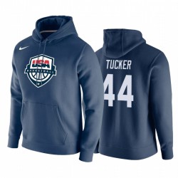 Hombres P.J. Tucker Team EE.UU. Navidad Basketball Club Fleece Pullover Hoodie