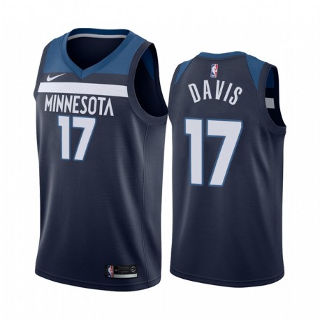 Ed Davis Minnesota Timberwolves 2020-21 Icono de Navidad Camisetas 2020