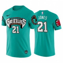 Memphis GRIZZLIES TYUS JONES & 21 TEAL 25ª Temporada Classic T-Shirts