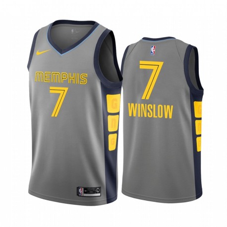 Justicia Winslow Memphis Grizzlies Grey City & 7 Camisetas
