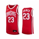 Ohio State Buckeyes LeBron James Replica Scarlet Juventh Camisetas - Baloncesto universitario