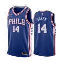 Filadelfia 76ers Danny Green # 14 Blue 2020-21 Icono Camisetas