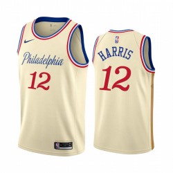 Tobias Harris Filadelfia 76ers Crema City Edition Camisetas