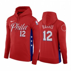 Tobias Harris Philadelphia 76ers Red Declaración Sudadera con capucha