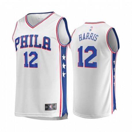 Filadelfia 76ers Tobias Harris Blanco Association Replica Camisetas