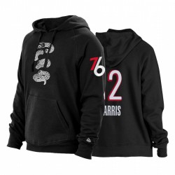 Tobias Harris Philadelphia 76ers City Edition Hoodie Black Pullover Nueva Era