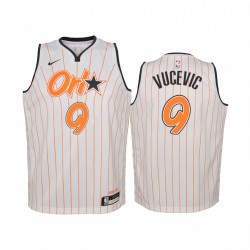 Nikola Vucevic Orlando Magic 2020-21 Edición de la ciudad Camisetas Juveniles - Blanco