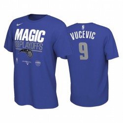 Nikola Vucevic Orlando Magic 2020 NBA Playoffs Bound camiseta Royal Mantr Power Magic