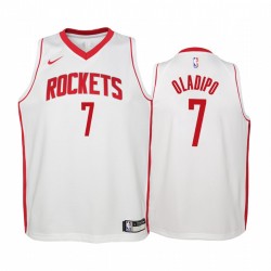 Houston Rockets Victor Oladipo Association Edition Blanco Juvenil Camisetas 2021 Trade & 7