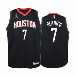 Houston Rockets Victor Oladipo Declaración Edición Negro Juvenil Camisetas 2021 Comercio y 7