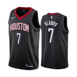 Victor Oladipo Houston Rockets 2021 Edición de la declaración Negro # 7 Camisetas 2021 Comercio