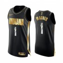 T.j. Warren Indiana Pacers Negro Authentic Golden Camisetas Limited Edition