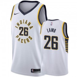 Indiana Pacers Jeremy Lamb # 26 Association Men's Camisetas