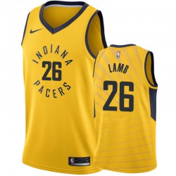 Indiana Pacers Jeremy Lamb # 26 Declaración de camisetas para hombres