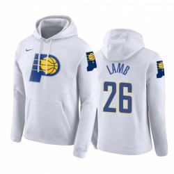 Indiana Pacers Jeremy Lamb Blanco City Pullover Hoodie