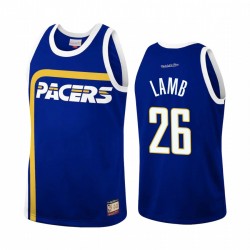 Indiana Pacers Jeremy Lamb # 26 Team Heritage Camisetas Hombres