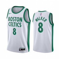 Kemba Walker Boston Celtics 2020-21 Blanco City Edition Camisetas Nuevo uniforme