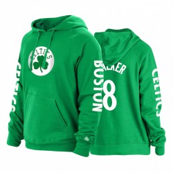 Kemba Walker Boston Celtics City Edition Sudadera con capucha Verde Jersey Nueva Era