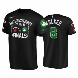 Celtics & 8 Kemba Walker 2020 Eastern Conference Finals Black Tee Matchup