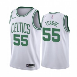 Jeff Teague Boston Celtics 2020-21 Blanco Asociación Camisetas 2020 Comercio