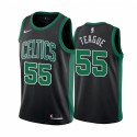 Jeff Teague Boston Celtics 2020-21 Declaración negra Camisetas 2020