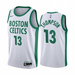 Tristan Thompson Boston Celtics 2020-21 Blanco Ciudad Camisetas 2020