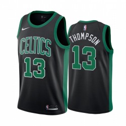 Tristan Thompson Boston Celtics 2020-21 Declaración negra Camisetas 2020