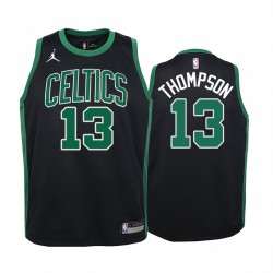 Tristan Thompson Boston Celtics 2020-21 Declaración Juvenil Camisetas - Negro