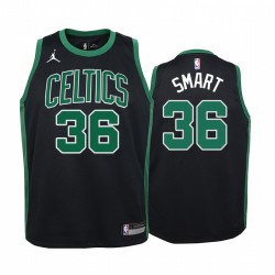 Marcus Smart Boston Celtics Juventud Negro Declaración Camisetas Jumpman