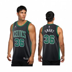 Marcus Smart Boston Celtics Negro Declaración nueva temporada 2020-21 Camisetas