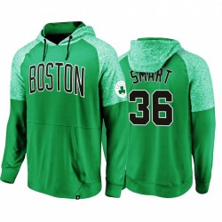 Marcus Smart & 36 Celtics Chaqueta Jersey Pullover Kelly Green Hecho para mover el espacio