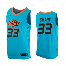Oklahoma State Cowboys Marcus Smart Turquoise College Basketball 2020-21 Camisetas