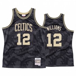 Boston Celtics Grant Williams Black Toile Black Camisetas