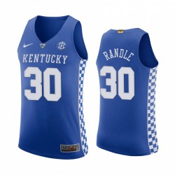 Kentucky Wildcats Julius Randle Royal Authentic Camisetas College Basketball