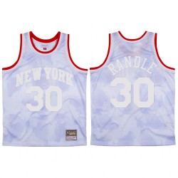 Knicks 2020 Cielos nublados Camisetas Julius Randle & 30