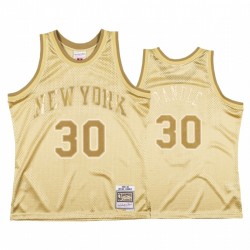 Julius Randle & 30 New York Knicks Gold Midas SM Camisetas