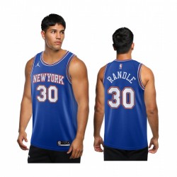 Julius Randle New York Knicks Blue Declaración 2020-21 Camisetas