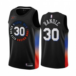 Julius Randle New York Knicks Negro City Edition 2020-21 Camisetas