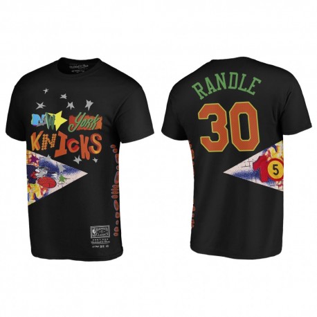 New York Knicks Br Remix Julius Randle Black T-shirt HWC Limited Edition