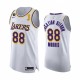 Los Ángeles Lakers 2020 NBA Finals Champions Markieff Morris Blanco Educación Reforma de la educación Camisetas Asociación