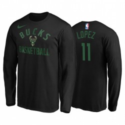 Milwaukee Bucks Brook Lopez Team Pride Camiseta de manga larga