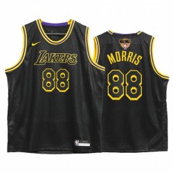 Markieff Morris Los Angeles Lakers Negro 2020 Western Conference Champions Mamba inspiró camisetas