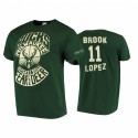 Bucks Brook Lopez # 11 Chatarra Comida Ciudad Classic Camiseta Clásica