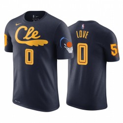Kevin Love Cleveland Cavaliers City Navy T-Shirt